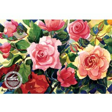 WATERMARK GREETING CARD ROSES